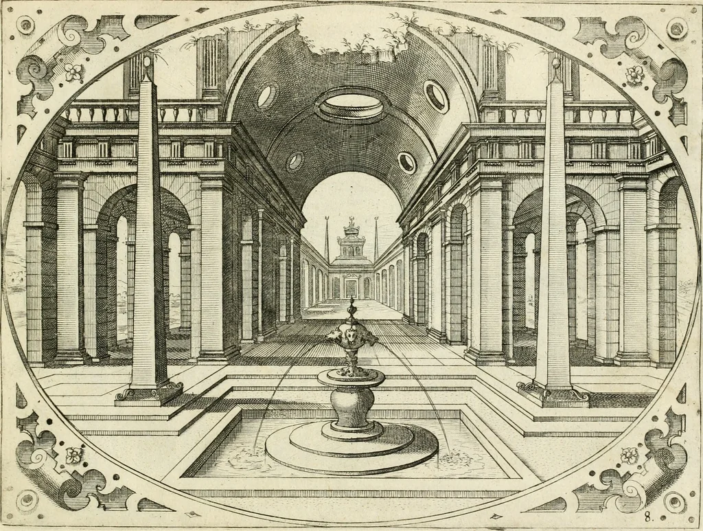 An illustration from Variae architecturae formae, 1636, leaf 26