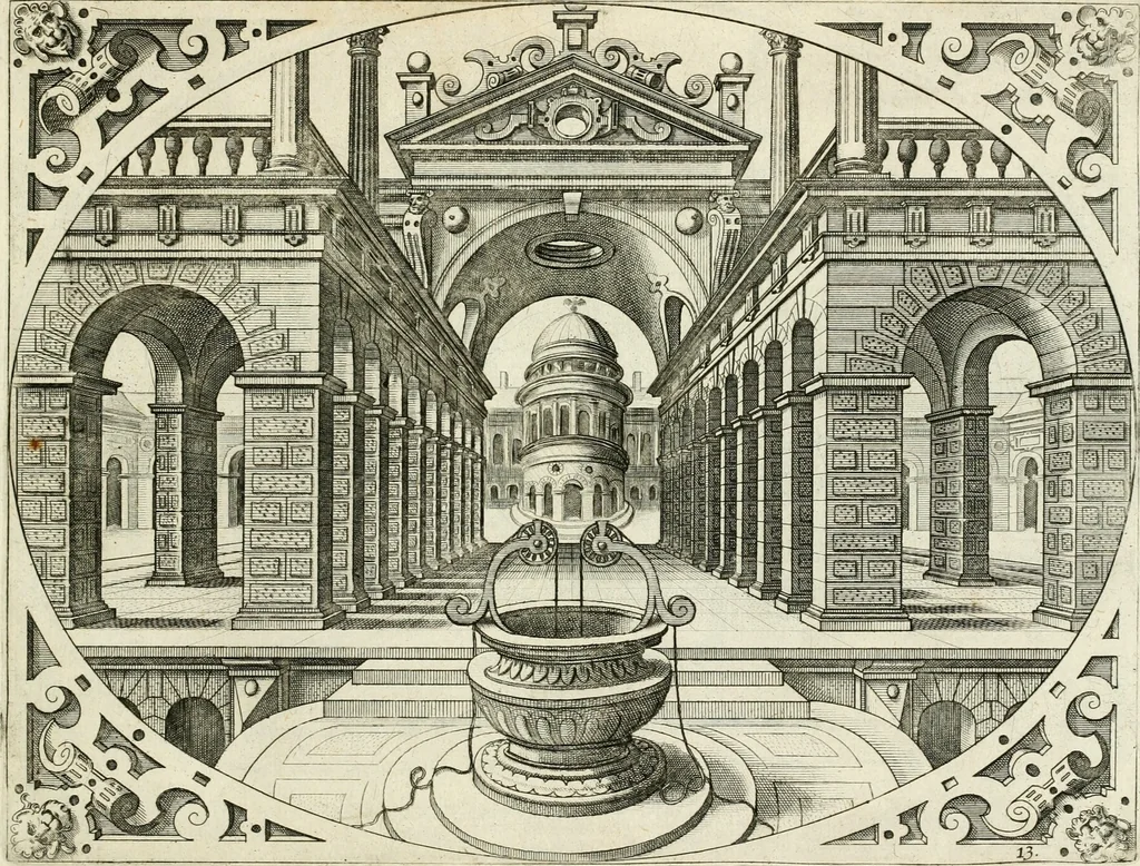 An illustration from Variae architecturae formae, 1636, leaf 38