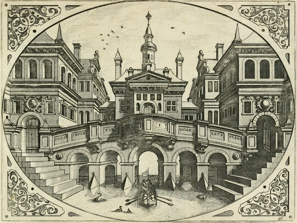 An illustration from Variae architecturae formae, 1636, leaf 42