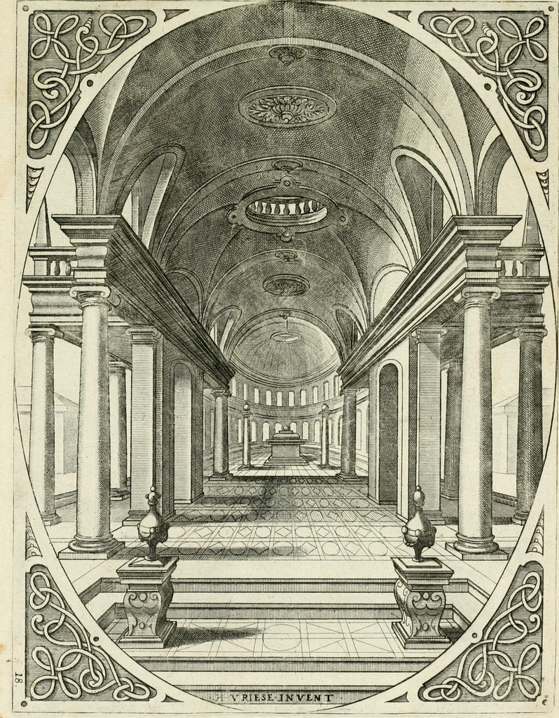 An illustration from Variae architecturae formae, 1636, leaf 52