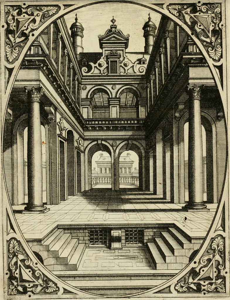 An illustration from Variae architecturae formae, 1636, leaf 54