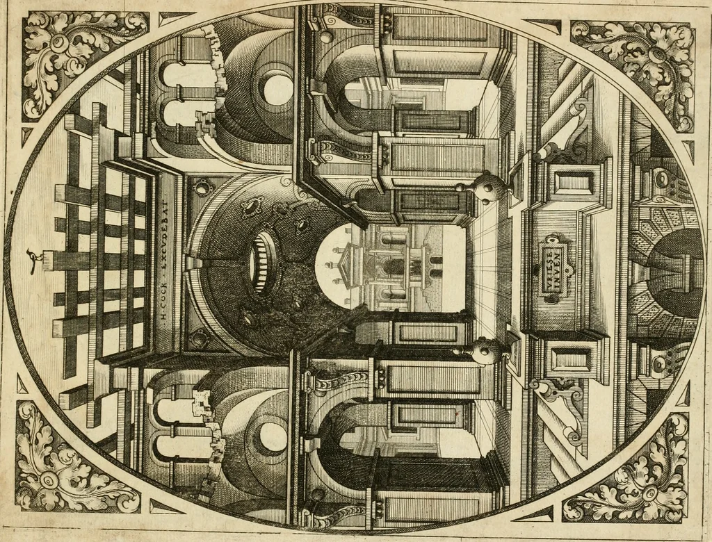 An illustration from Variae architecturae formae, 1636, leaf 58