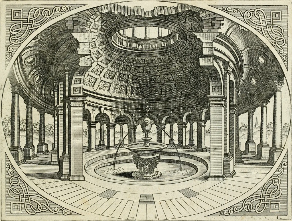 An illustration from Variae architecturae formae, 1636, leaf 6