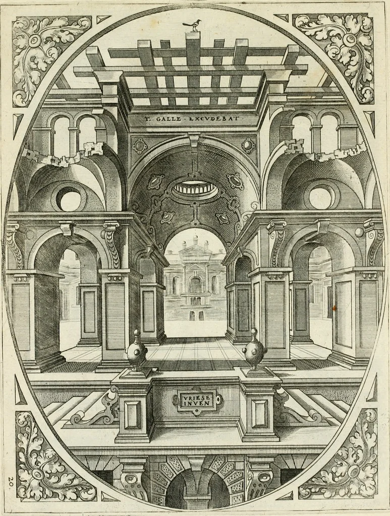 An illustration from Variae architecturae formae, 1636, leaf 60