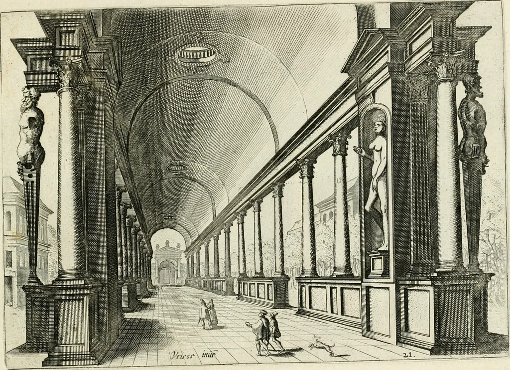 An illustration from Variae architecturae formae, 1636, leaf 62