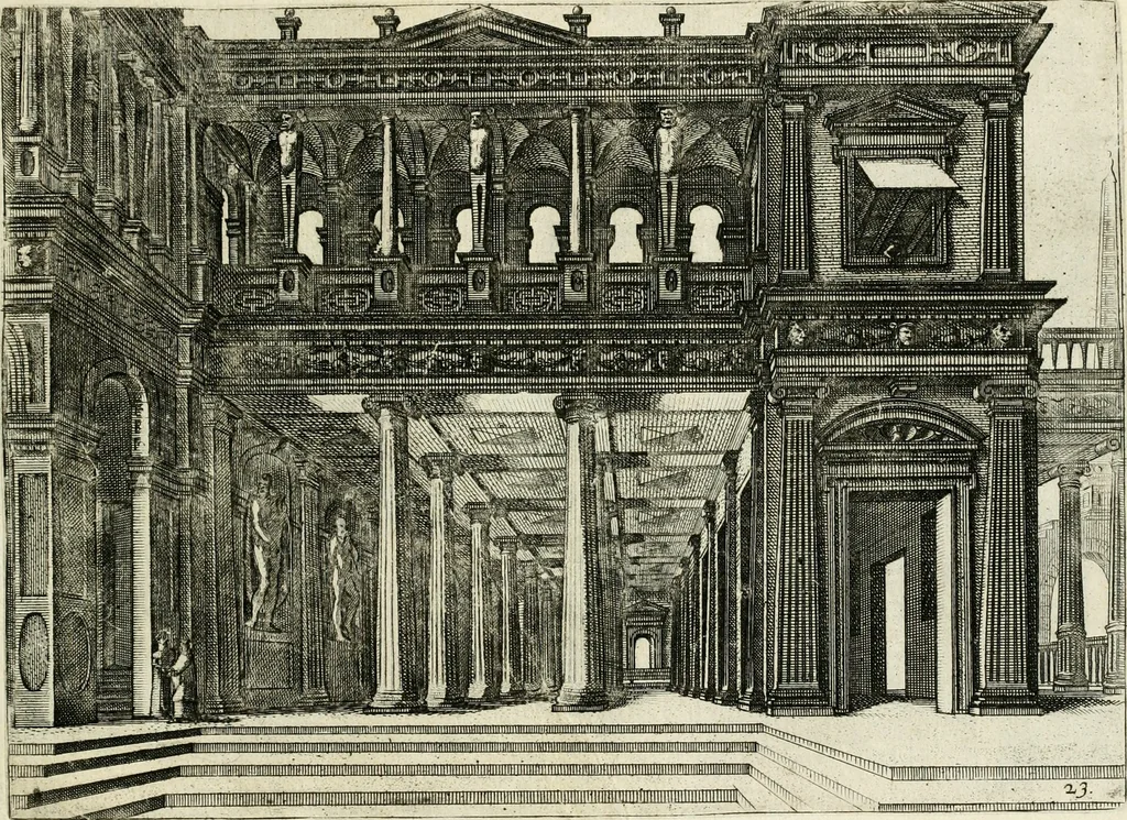 An illustration from Variae architecturae formae, 1636, leaf 66