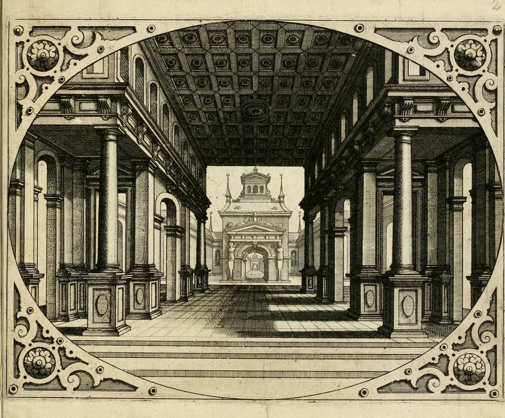An illustration from Variae architecturae formae, 1636, leaf 8