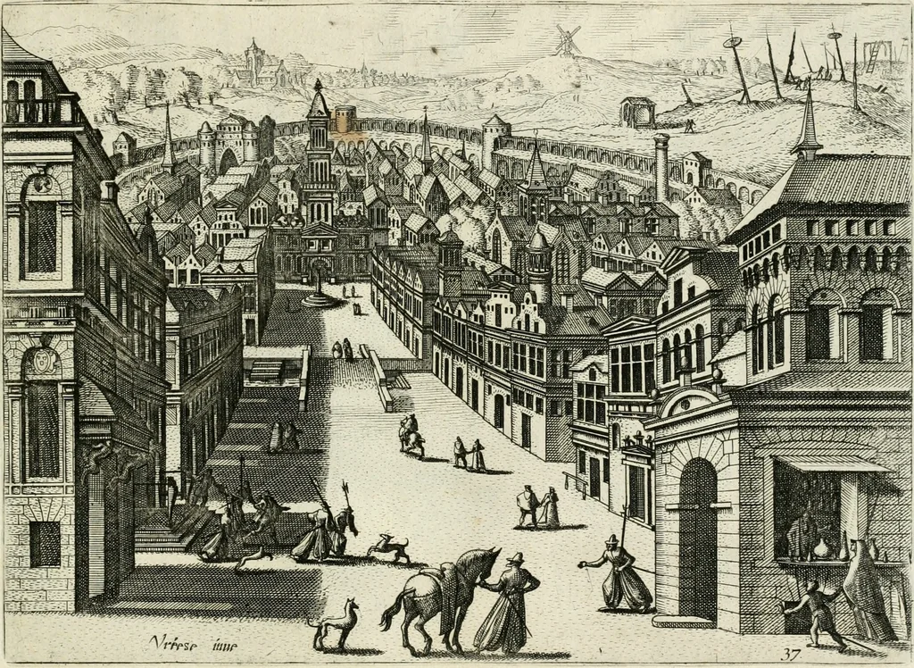 An illustration from Variae architecturae formae, 1636, leaf 94