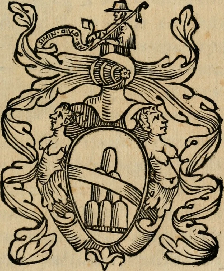 An illustration from Variae lectiones et opvscvla quorum nomina post epistolam, 1594, leaf 12
