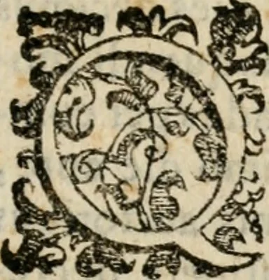 An illustration from Variae lectiones et opvscvla quorum nomina post epistolam, 1594, leaf 38