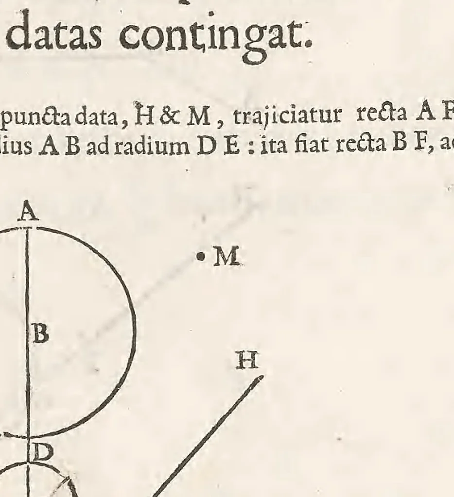 An illustration from Varia opera mathematica, 1679, leaf 107