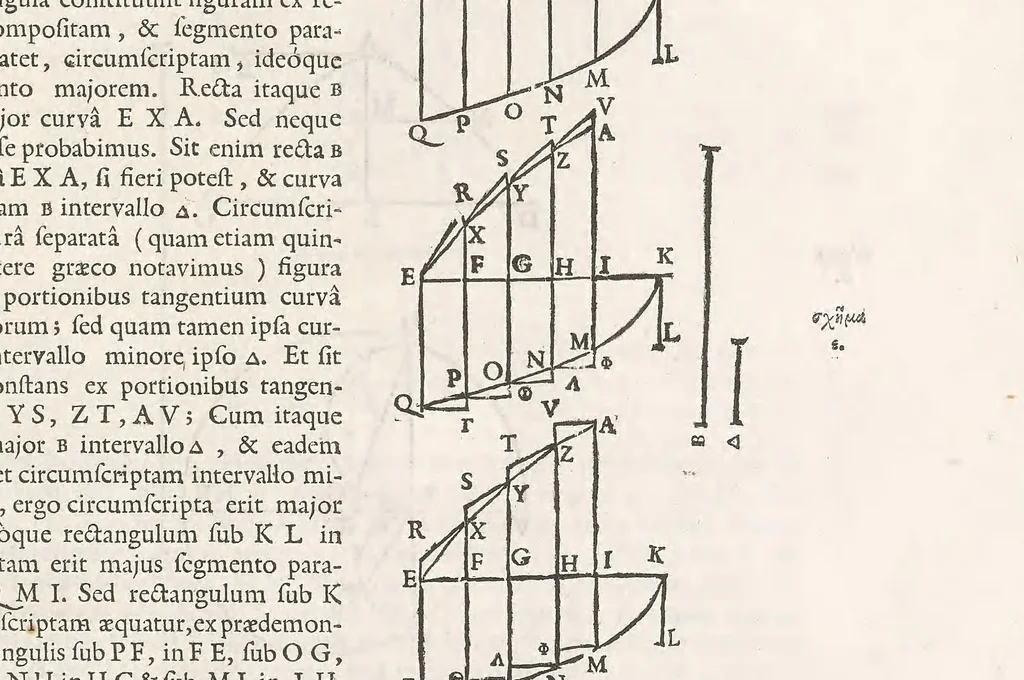 An illustration from Varia opera mathematica, 1679, leaf 117