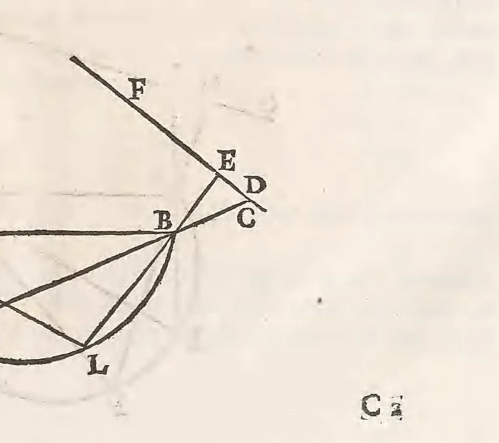An illustration from Varia opera mathematica, 1679, leaf 41