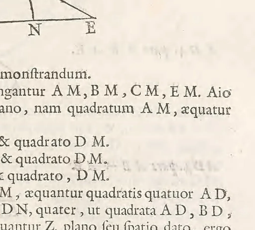 An illustration from Varia opera mathematica, 1679, leaf 59