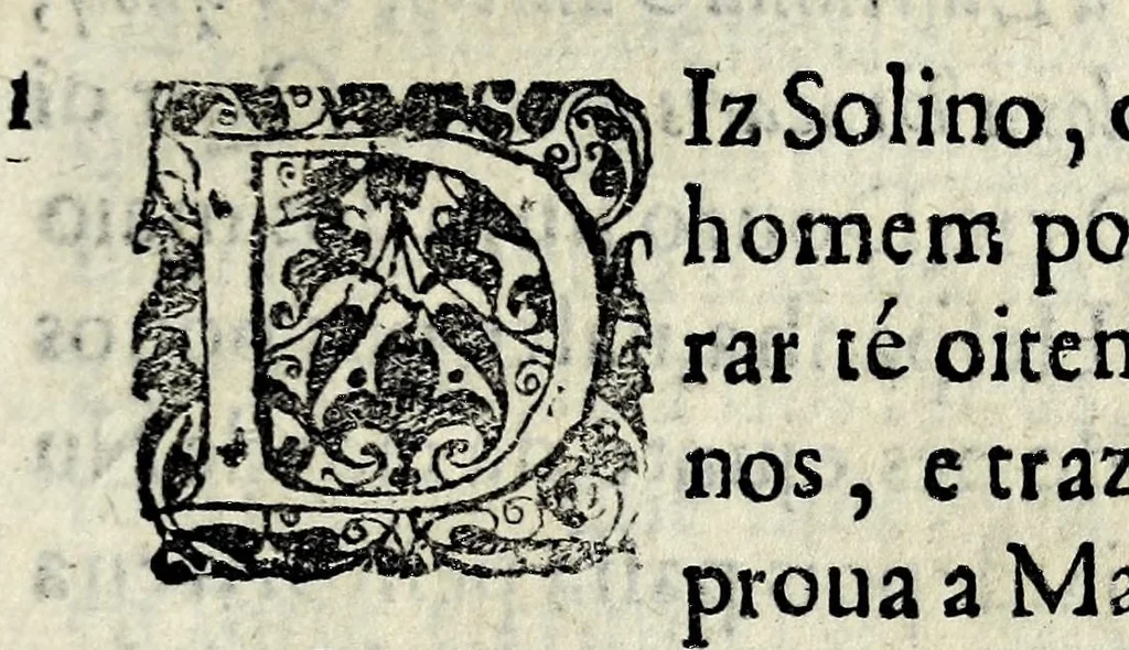 An illustration from Varias antiguidades de Portugal, 1625, leaf 257