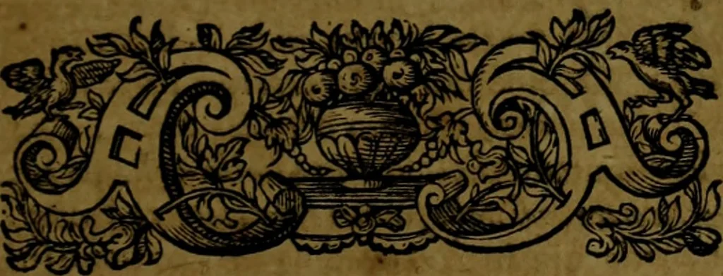 An illustration from Varias antigvedades de España, Africa y otras provincias, 1614, leaf 202