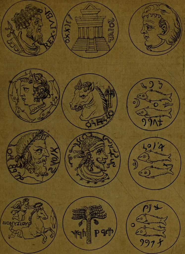 An illustration from Varias antigvedades de España, Africa y otras provincias, 1614, leaf 206