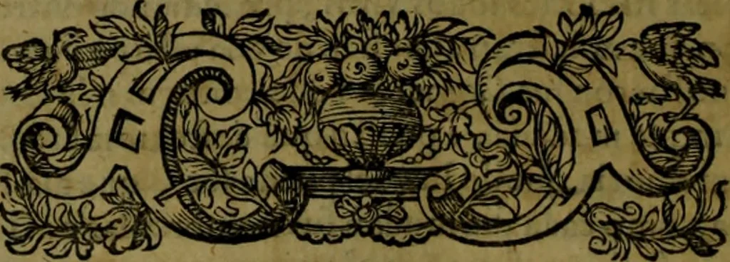 An illustration from Varias antigvedades de España, Africa y otras provincias, 1614, leaf 667