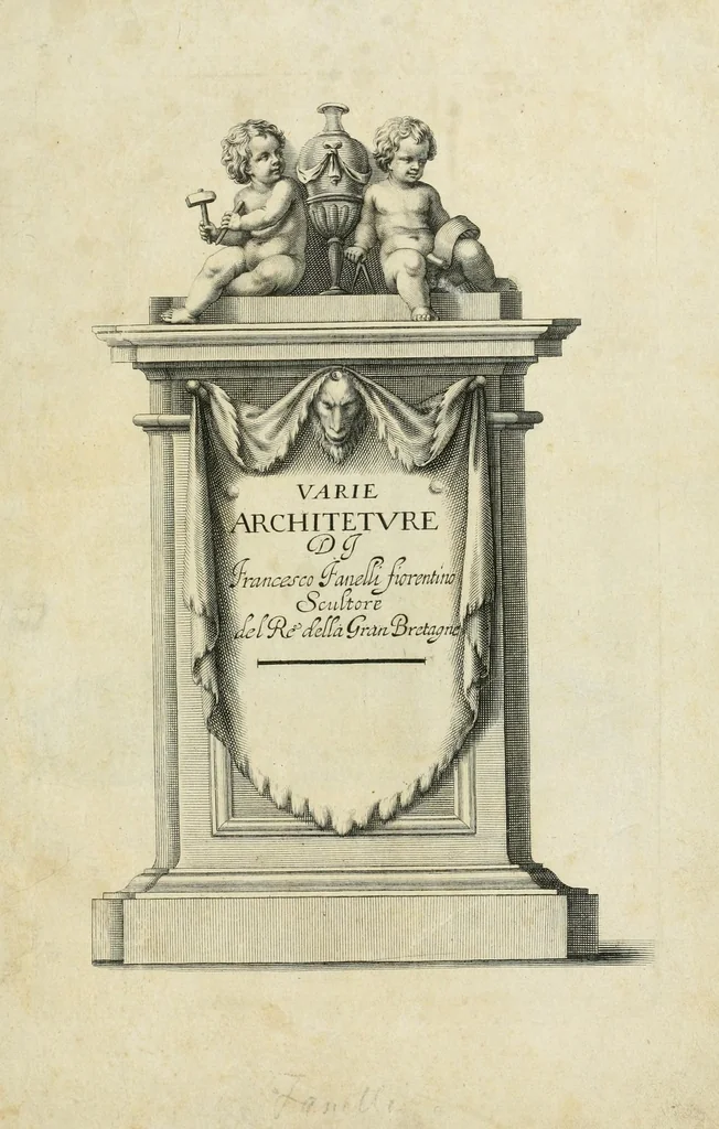 An illustration from Varie architetvre, 1642, leaf 5
