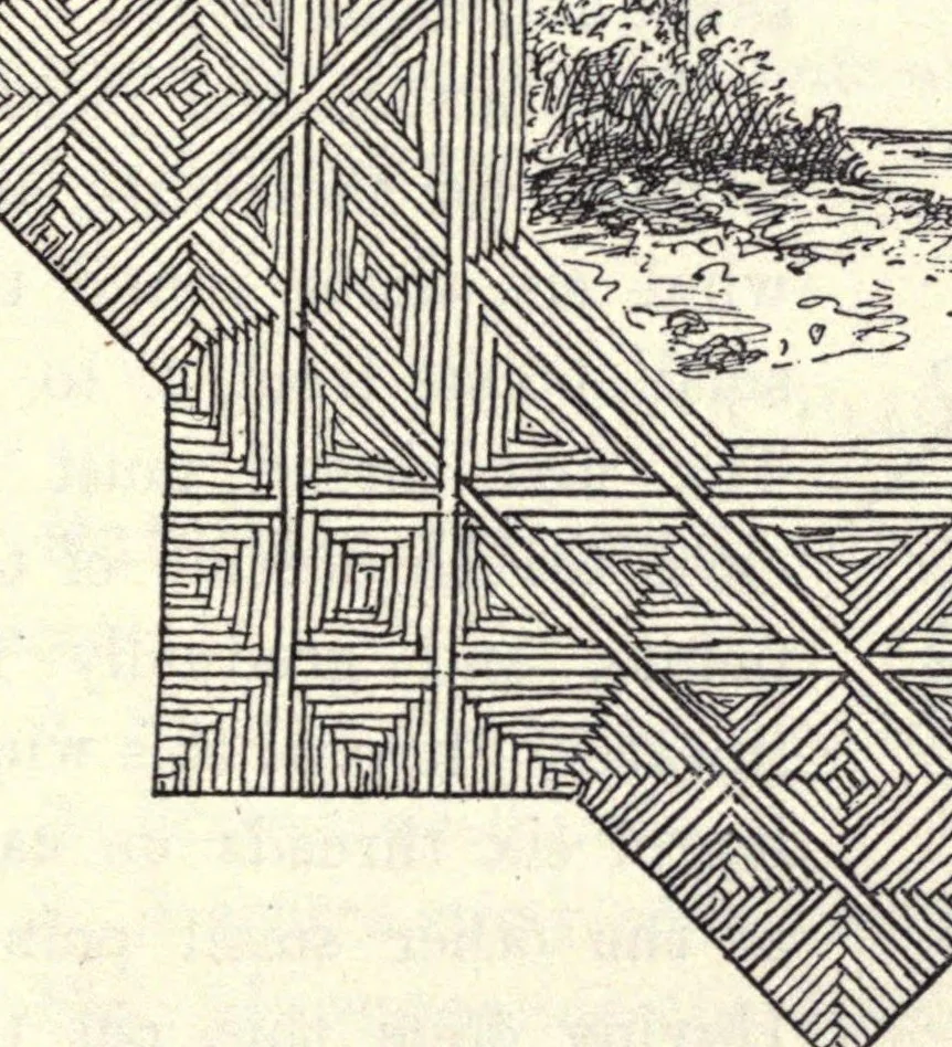 An illustration from Varied occupations in weaving, 1901, leaf 121