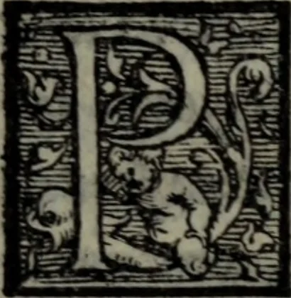 An illustration from Varii componimenti di M. Hort. Lando, nvovamenti venvti in lvce : Quesiti amorosi, con le risposte. Dialogo intitolato Ulisse. Ragionamento occorso tra un cavalliere, & un'huomo soletario. Alcune novelle. Alcune favole. Alcuni scroppoli, che sogliono occorrere nella cottidiana nostra lingua, 1552, leaf 270