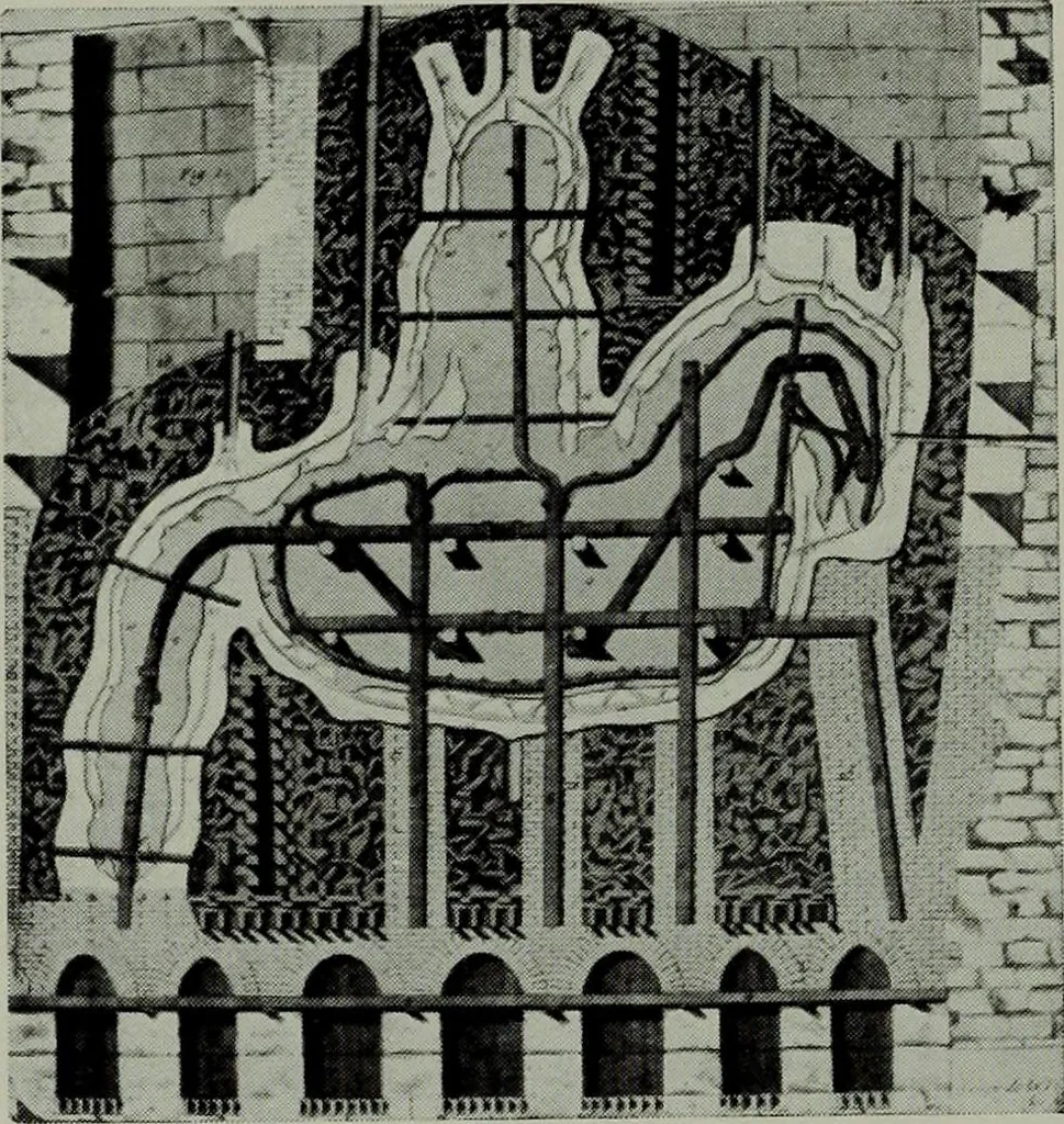 An illustration from Vasari on technique; being the introduction to the three arts of design, architecture, sculpture and painting, prefixed to the Lives of the most excellent painters, sculptors and architects, 1907, leaf 212