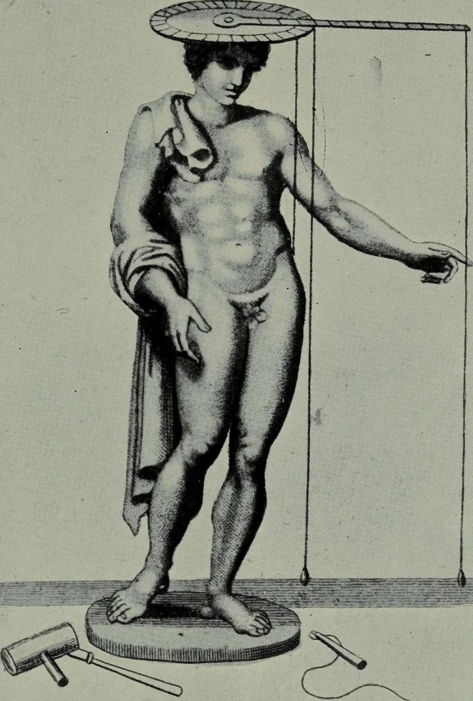 An illustration from Vasari on technique; being the introduction to the three arts of design, architecture, sculpture and painting, prefixed to the Lives of the most excellent painters, sculptors and architects, 1907, leaf 244