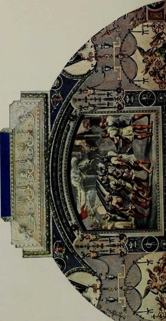 An illustration from Vasari on technique; being the introduction to the three arts of design, architecture, sculpture and painting, prefixed to the Lives of the most excellent painters, sculptors and architects, 1907, leaf 305