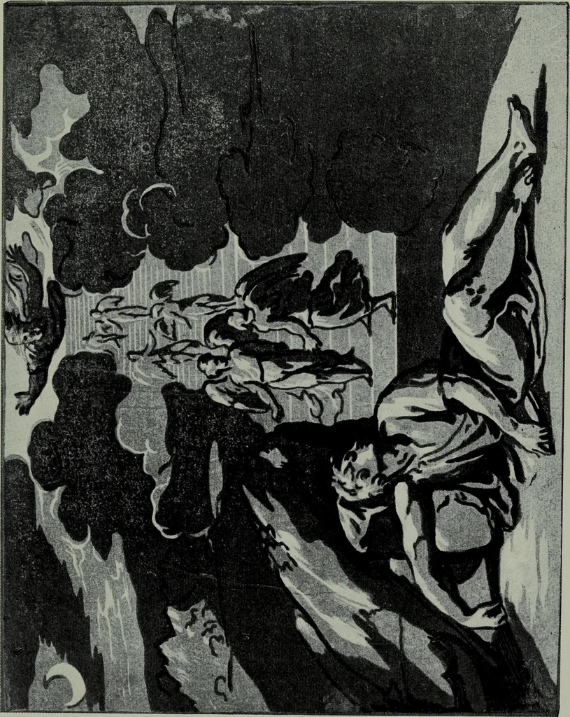 An illustration from Vasari on technique; being the introduction to the three arts of design, architecture, sculpture and painting, prefixed to the Lives of the most excellent painters, sculptors and architects, 1907, leaf 345