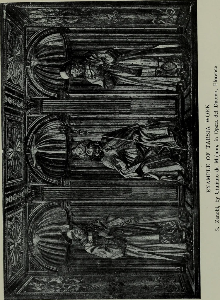 An illustration from Vasari on technique; being the introduction to the three arts of design, architecture, sculpture and painting, prefixed to the Lives of the most excellent painters, sculptors and architects, 1907, leaf 373