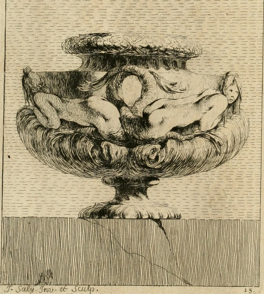 An illustration from Vasa a se inventa atq. stvdii cavsa delin. et incisa, 1746, leaf 31