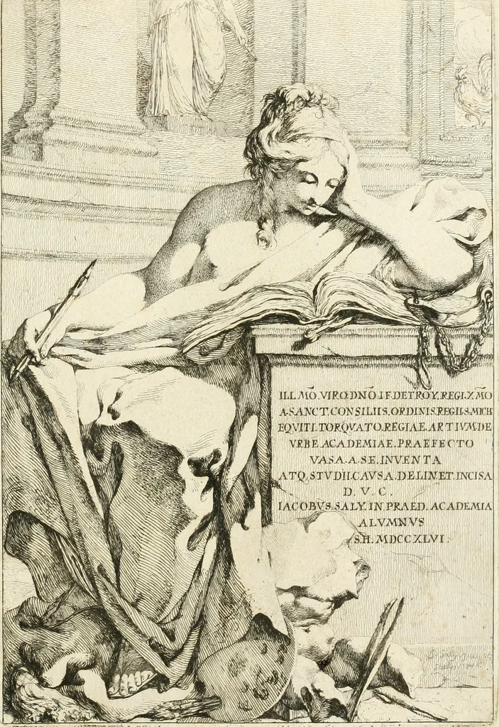 An illustration from Vasa a se inventa atq. stvdii cavsa delin. et incisa, 1746, leaf 4