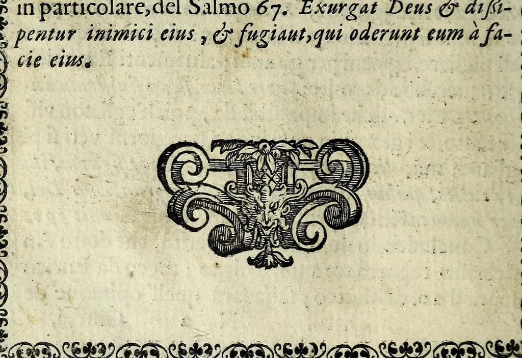 An illustration from Vaso di uerità : nel quale si contengono dodeci resolutioni uere a dodeci importanti dubbi, fatti intorno all'origine, nascita, uita, opere, e morte dell'Antichristo, 1597, leaf 128