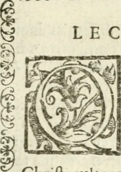 An illustration from Vaticinia, sev, Praedictiones illvstrivm virorvm : sex rotis aere incisis compraensa : de successione Summ. Pontificis Rom., cum declarationibus et annotationibus Hieronymi Ioannini = Vaticini, overo, Predittioni d'hvomini illvstri : comprese in sei rvote intagliate in rame : della successione de i Sommi Pont. Rom., con le dichiarationi et annotationi di Hieronimo Gioanini, 1600, leaf 12