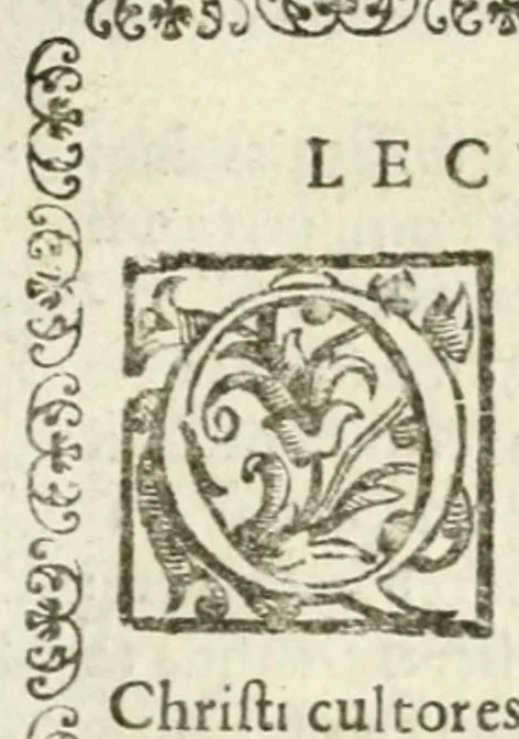 An illustration from Vaticinia, sev, Praedictiones illvstrivm virorvm : sex rotis aere incisis compraensa : de successione Summ. Pontificis Rom., cum declarationibus et annotationibus Hieronymi Ioannini = Vaticini, overo, Predittioni d'hvomini illvstri : comprese in sei rvote intagliate in rame : della successione de i Sommi Pont. Rom., con le dichiarationi et annotationi di Hieronimo Gioanini, 1600, leaf 13