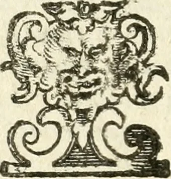 An illustration from Vaticinia, sev, Praedictiones illvstrivm virorvm : sex rotis aere incisis compraensa : de successione Summ. Pontificis Rom., cum declarationibus et annotationibus Hieronymi Ioannini = Vaticini, overo, Predittioni d'hvomini illvstri : comprese in sei rvote intagliate in rame : della successione de i Sommi Pont. Rom., con le dichiarationi et annotationi di Hieronimo Gioanini, 1600, leaf 73