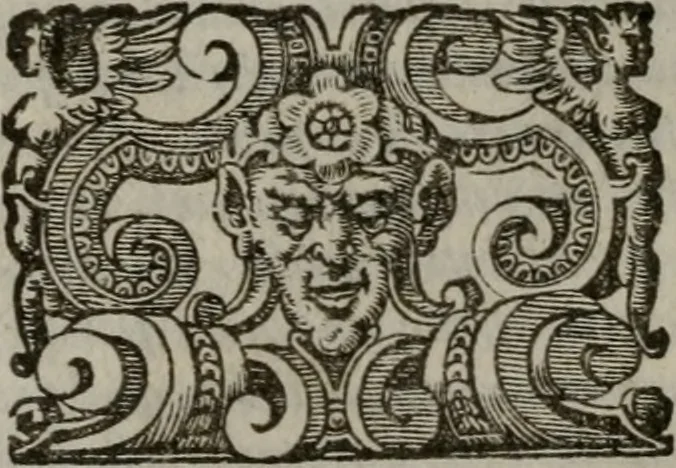 An illustration from Vaticinia, siue Prophetiae abbatis Ioachimi & Anselmi episcopi Marsicani : cum imaginibus aere incisis, correctione et pulcritudine, plurium manuscriptorum exemplariu[m] op[er]e, et uariaru[m] imaginu[m] tabulis, et delineationibu[s], alijs ante hac impressis longè praestantiora : quibus Rota, et Oraculum turcicum maxime considerationis adiecta sunt : vnà cum praefatione, et adnotationibus Paschalini Regiselmi = Vaticinii, ouero Profetie dell'abbate Gioachino, & di Anselmo vescouo di Marsico : con l'imagini intagliate in rame, di correttione, et uaghezza maggiore, che gl'atri sin' hora stampati, per l'aggiuto di molti exemplari scritti à penna, et per le pitture, et disegni di uarie imagini : à qualli è aggionta una Ruota, et un' oracolo Turchesco di grandissima co[n]sideratione : insieme con la prefatione, et annotationi di Pasqualino Regiselmo, 1589, leaf 19