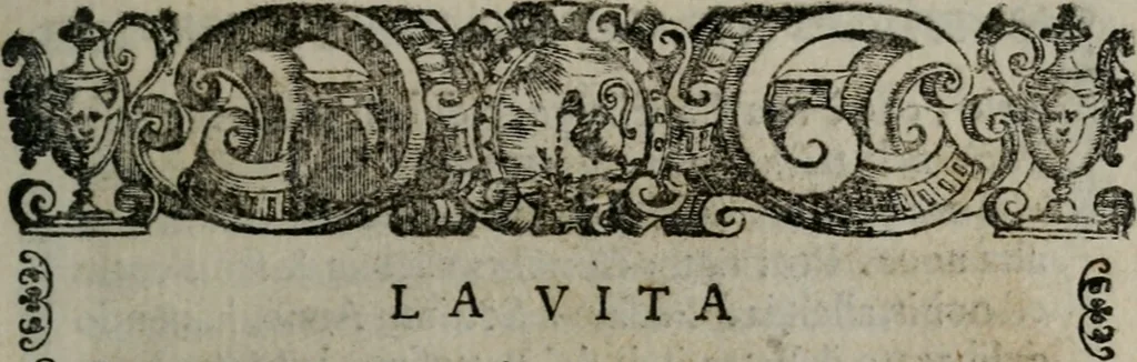 An illustration from Vaticinia, siue Prophetiae abbatis Ioachimi & Anselmi episcopi Marsicani : cum imaginibus aere incisis, correctione et pulcritudine, plurium manuscriptorum exemplariu[m] op[er]e, et uariaru[m] imaginu[m] tabulis, et delineationibu[s], alijs ante hac impressis longè praestantiora : quibus Rota, et Oraculum turcicum maxime considerationis adiecta sunt : vnà cum praefatione, et adnotationibus Paschalini Regiselmi = Vaticinii, ouero Profetie dell'abbate Gioachino, & di Anselmo vescouo di Marsico : con l'imagini intagliate in rame, di correttione, et uaghezza maggiore, che gl'atri sin' hora stampati, per l'aggiuto di molti exemplari scritti à penna, et per le pitture, et disegni di uarie imagini : à qualli è aggionta una Ruota, et un' oracolo Turchesco di grandissima co[n]sideratione : insieme con la prefatione, et annotationi di Pasqualino Regiselmo, 1589, leaf 28