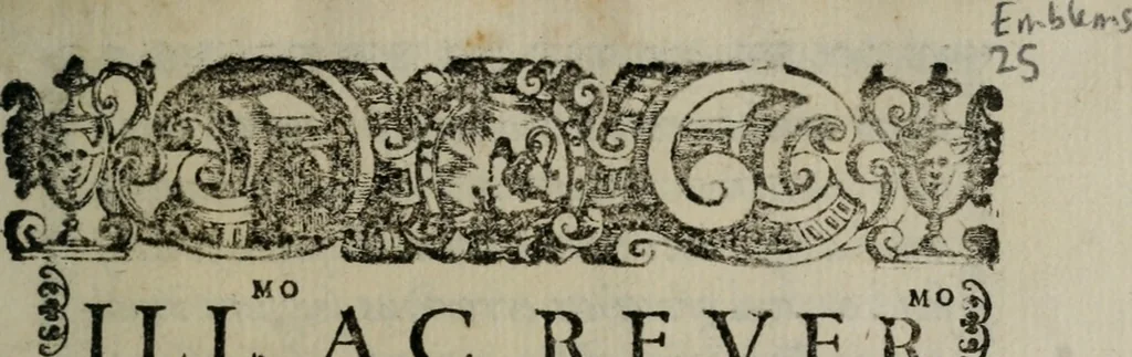 An illustration from Vaticinia, siue Prophetiae abbatis Ioachimi & Anselmi episcopi Marsicani : cum imaginibus aere incisis, correctione et pulcritudine, plurium manuscriptorum exemplariu[m] op[er]e, et uariaru[m] imaginu[m] tabulis, et delineationibu[s], alijs ante hac impressis longè praestantiora : quibus Rota, et Oraculum turcicum maxime considerationis adiecta sunt : vnà cum praefatione, et adnotationibus Paschalini Regiselmi = Vaticinii, ouero Profetie dell'abbate Gioachino, & di Anselmo vescouo di Marsico : con l'imagini intagliate in rame, di correttione, et uaghezza maggiore, che gl'atri sin' hora stampati, per l'aggiuto di molti exemplari scritti à penna, et per le pitture, et disegni di uarie imagini : à qualli è aggionta una Ruota, et un' oracolo Turchesco di grandissima co[n]sideratione : insieme con la prefatione, et annotationi di Pasqualino Regiselmo, 1589, leaf 6
