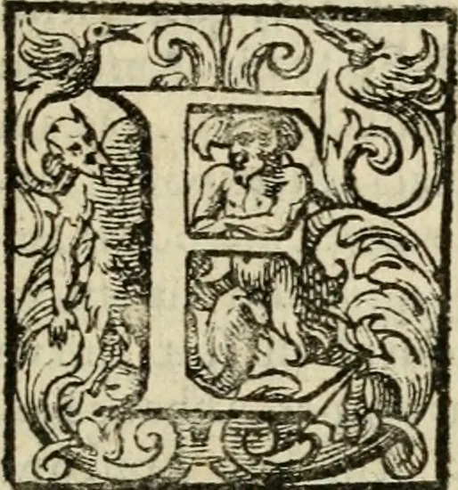 An illustration from Vaticinia, siue, Prophetiae abbatis Joachimi & Anselmi episcopi Marsicani : cum imaginibus aere incisis, correctione et pulcritudine, plurium manuscriptorum exemplariu op[er]e ... : qvibvs rota et oraculum turcicum maxime considerationis adiecta sunt : vna cum praefatione et adnotationibus Paschalini Regiselmi = Vaticinii, ouero, Profetie dell'abbate Gioachino & di Anselmo vescovo di Marsico .., 1589, leaf 12