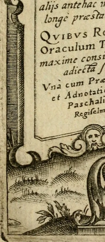 An illustration from Vaticinia, siue, Prophetiae abbatis Joachimi & Anselmi episcopi Marsicani : cum imaginibus aere incisis, correctione et pulcritudine, plurium manuscriptorum exemplariu op[er]e ... : qvibvs rota et oraculum turcicum maxime considerationis adiecta sunt : vna cum praefatione et adnotationibus Paschalini Regiselmi = Vaticinii, ouero, Profetie dell'abbate Gioachino & di Anselmo vescovo di Marsico .., 1589, leaf 4