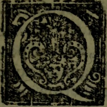 An illustration from Vaticinia, sive, Prophetiae Abbatis Ioachimi, [and] Anselmi Episcopi Marsicani; cum imaginibus aere incisis, correctione, et pulcritudine, plurium manuscriptorum exemplari ope, et variar imagin tabulis, et delineationibù, aliis antehac impressis longè praestantiora; quibus Rota, et Oraculum Turcicum maxime considerationis adiecta sunt; una cum praefatione et adnotationibus Paschalini Regiselmi, 1600, leaf 154