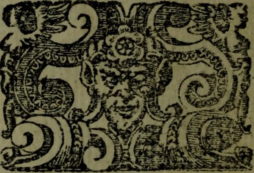 An illustration from Vaticinia, sive, Prophetiae Abbatis Ioachimi, [and] Anselmi Episcopi Marsicani; cum imaginibus aere incisis, correctione, et pulcritudine, plurium manuscriptorum exemplari ope, et variar imagin tabulis, et delineationibù, aliis antehac impressis longè praestantiora; quibus Rota, et Oraculum Turcicum maxime considerationis adiecta sunt; una cum praefatione et adnotationibus Paschalini Regiselmi, 1600, leaf 35