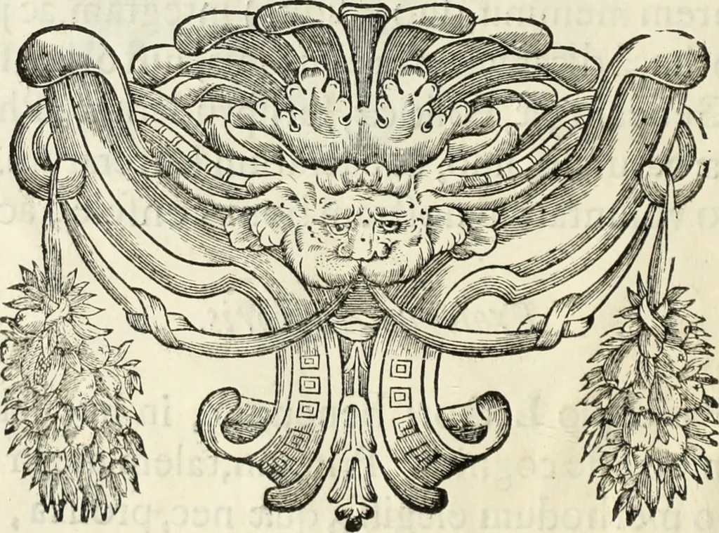An illustration from V. Cl. D. Antonii de Sousa de Macedo ... Decisiones Supremi Senatus iustitiae Lusitaniae, & supremi consilij fisci ac patrimonij regij, cum grauissimis collegis decretae : triplici indice locupletatae, 1677, leaf 9