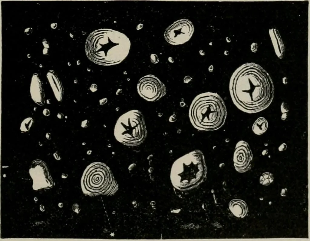An illustration from The microscopy of vegetable foods, with special reference to the detection of adulteration and the diagnosis of mixtures, 1916, leaf 100
