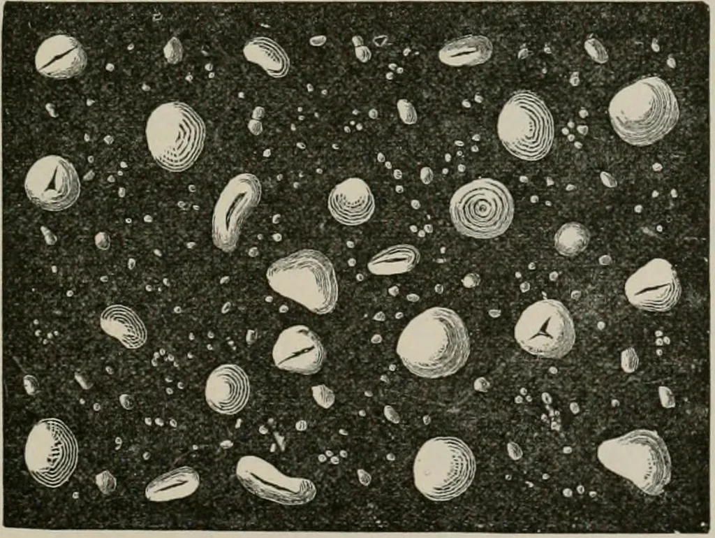 An illustration from The microscopy of vegetable foods, with special reference to the detection of adulteration and the diagnosis of mixtures, 1916, leaf 106