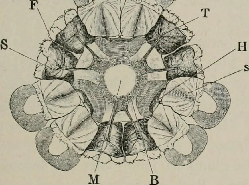 An illustration from The microscopy of vegetable foods, with special reference to the detection of adulteration and the diagnosis of mixtures, 1916, leaf 108
