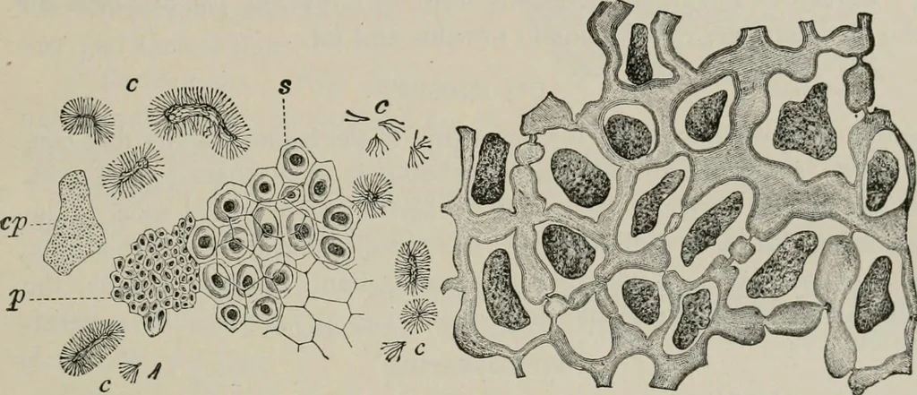 An illustration from The microscopy of vegetable foods, with special reference to the detection of adulteration and the diagnosis of mixtures, 1916, leaf 284