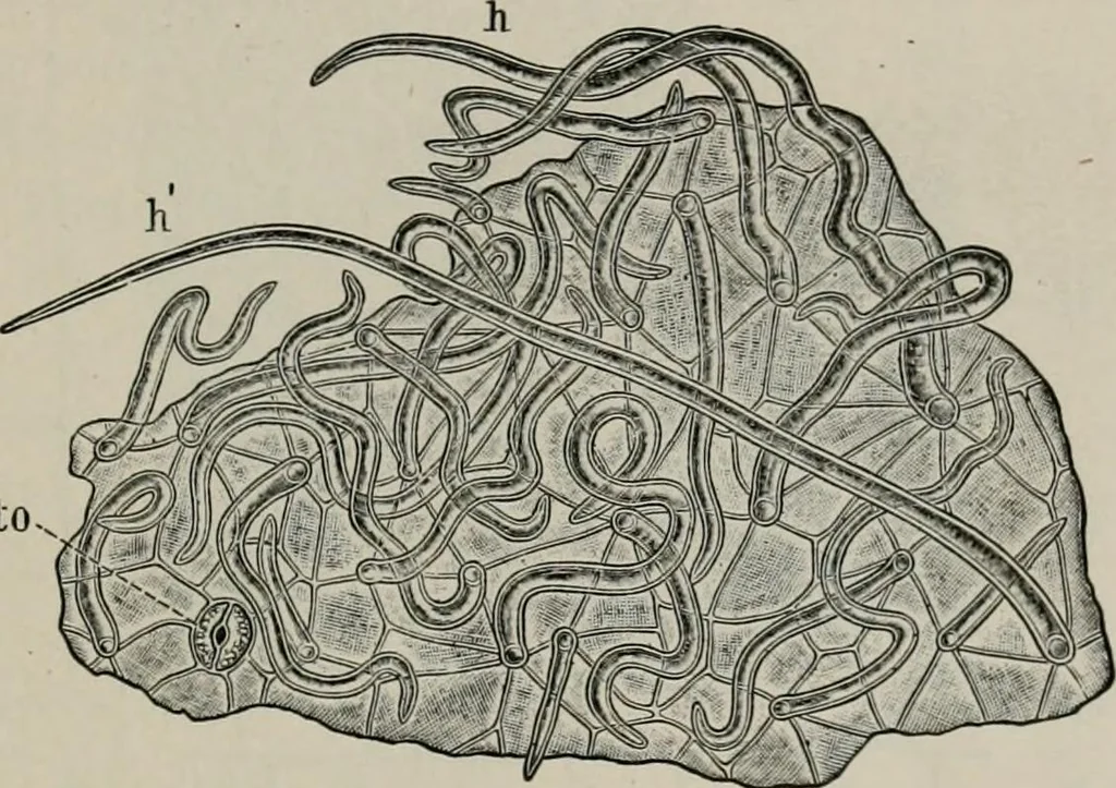 An illustration from The microscopy of vegetable foods, with special reference to the detection of adulteration and the diagnosis of mixtures, 1916, leaf 372