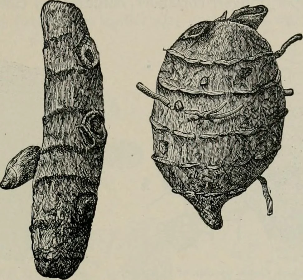 An illustration from The microscopy of vegetable foods, with special reference to the detection of adulteration and the diagnosis of mixtures, 1916, leaf 624